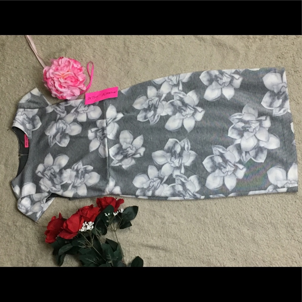 Betsey Johnson Floral Sheath Dress